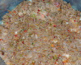 A picture of step 11 of Triple Layer Beef Bread.