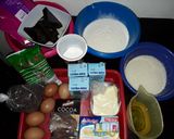 Foto langkah ke 1 dari resep Chocolate Custard Muffins.