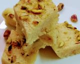 A picture of step 8 of Kora paker Sondesh.