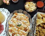 A picture of step 9 of Kurkuray Dahi Puri 😋😋.