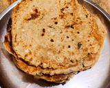 राजगिरा पिठाचे थालीपीठ (Rajgira pithache thalipeeth recipe in marathi) रेसिपी स्टेप 5 फोटो 