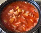A picture of step 7 of [Easy] Tomato based potato and minced pork stew (Patate al ragù).