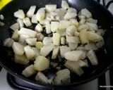A picture of step 1 of Navratri Vrat Sweet Potato Chat or Shakarkandi Chat.