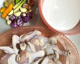 Foto langkah ke 1 dari resep Opor Ayam bumbu kuning.