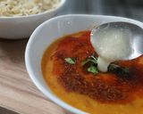 A picture of step 3 of Dal Tadka.