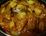 Foto del paso 7 de la receta Estofado de costillas adobadas con patatas fritas