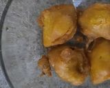 A picture of step 3 of Half moon cut shape pakoras.