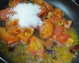A picture of step 2 of Dry Fruits Sweet and Spicy Tomato Chutney.