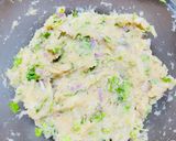 A picture of step 2 of Chicken Momos.