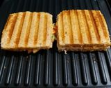A picture of step 6 of Grilled Cheese Sandwich with Egg & Vegetables.