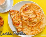 A picture of step 19 of Lachha paratha With Spicy Egg:.