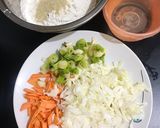 Foto langkah ke 1 dari resep Bakwan Sayur Super Simple dan Kriuk.