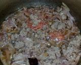 A picture of step 3 of Qeema Matar.