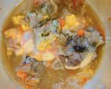Hình bước làm 1 của món Canh tôm càng nấu cà chua
