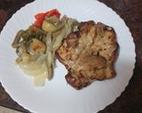 Foto del paso 5 de la receta: Contramuslos de pollo asados en freidora de aire con escalibada