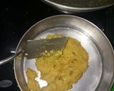 A picture of step 3 of Kesar Mawa Modak.