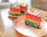 Une image de l'étape 19 de Rainbow cake 🌈 (avec crème anglaise).