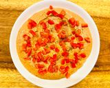 Hình bước làm 12 của món Vào bếp cùng con: tahini (sốt mè dầu ô liu) và hummus bằng đậu đỏ - món chay siêu ngon, dễ làm