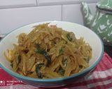 Foto langkah ke 5 dari resep Tumis pepaya muda.
