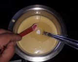 A picture of step 4 of Dhokla made with rice flour and besan.