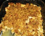 A picture of step 5 of Chicken and stuffing casserole.