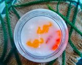 Foto langkah ke 2 dari resep Es Susu Nata de Coco.