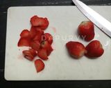 Foto langkah ke 1 dari resep ROTI TAWAR GULUNG Coklat Strawberry.