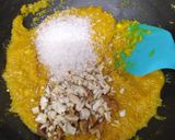 রাজকীয় মুগের ডালের হালুয়া(Rajokiyo moonger daler halwa recipe in Bengali) রেসিপি ধাপ - 5 ছবি