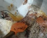 A picture of step 2 of Chany ki daal.
