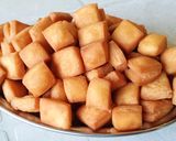 A picture of step 6 of Sweet Shankarpali.