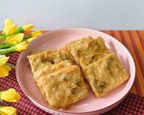 Foto langkah ke 5 dari resep Tempe Goreng Tepung Daun Jeruk.