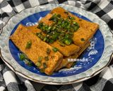 A picture of step 8 of Soy-Braised Scallion Tofu.