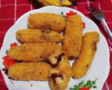 Foto langkah ke 6 dari resep Pisang isi coklat crispy.