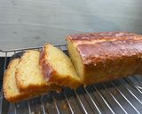 A picture of step 9 of Copycat starbucks lemon cake.