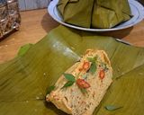 Foto langkah ke 3 dari resep Botok Tahu Jamur dan Ebi.