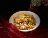 A picture of step 6 of Mung dal Halwa.