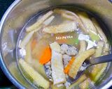 Hình bước làm 7 của món Bánh canh cá cờ, đậu hủ từ cơm nguội, bột gạo, bột năng