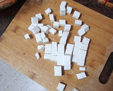 Foto del paso 3 de la receta: Ensalada de pasta con queso fresco y langostinos