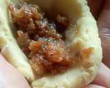 A picture of step 6 of Ranga Alur Puli / Shakarkand puli/Fried Sweet Potato Dumplings.