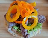Une image de l'étape 4 de Burger aiguillettes de canard.