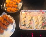 A picture of step 8 of Korean Twisted Donuts.
