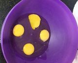 A picture of step 3 of Apple Cake 😋.