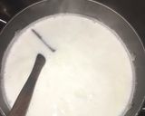A picture of step 3 of Greek style rice pudding.