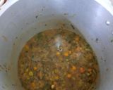 A picture of step 4 of Veg pulao in pressure cooker Indian recipe.