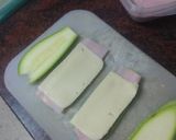 Foto del paso 2 de la receta: San Jacobo de calabacín con papas fritas