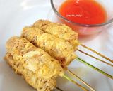 Foto langkah ke 5 dari resep Telur Gulung Isi Sosis KW.