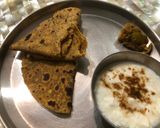 A picture of step 6 of Dal Paratha.