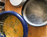 Saftiger Rhabarberkuchen mit weißer Schokolade Rezeptschritt 3 Foto