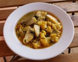 Foto del paso 11 de la receta: Guiso de bacalao y coliflor con patatas y espinacas
