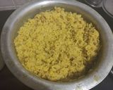 A picture of step 3 of Huggi gojju/ masala kichidi with sweet and tangy rasam.
